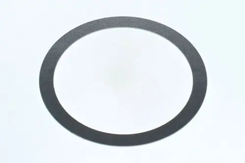 Schwarze runde Einlegeblende von Bosch, flach und ohne zusätzliche Elemente, auf heller Hintergrundfläche dargestellt.